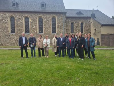 Heimatvereinigung Selfkant empfing Delegation vom Niederrhein Tourismus und der Wirtschaftsförderungsgesellschaften aus Kleve und Viersen
