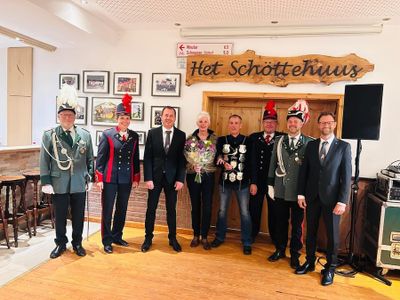 Dietmar Hermanns ist neuer Schützenkönig in Isenbruch