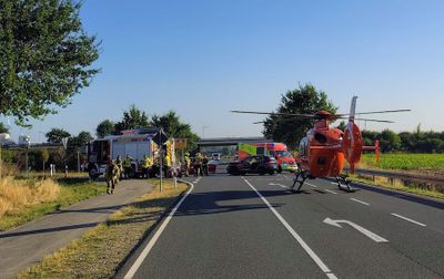 Schwerer Verkehrsunfall auf K17 bei Vinteln