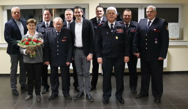 Ein halbes Jahrhundert für die Feuerwehr im Einsatz