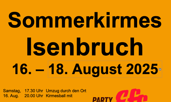 Save the date!
