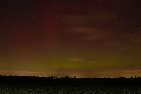 Polarlichter über dem Selfkant