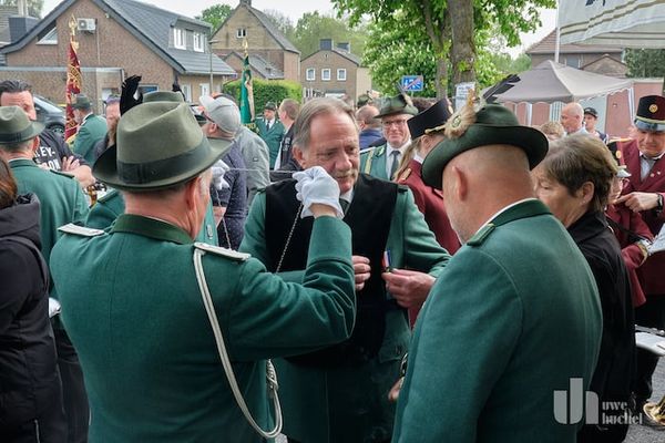 Wilfried Meessen zum dritten Mal König