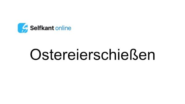 Ostereierschießen