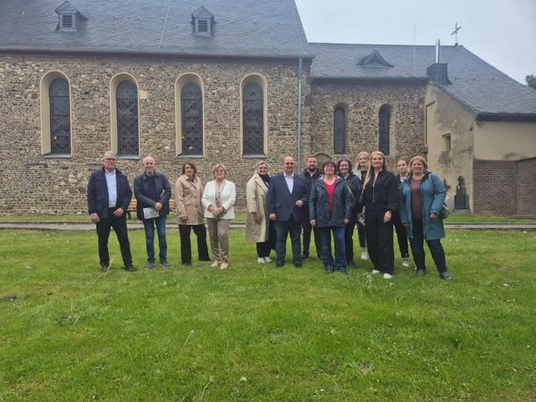 Heimatvereinigung Selfkant empfing Delegation vom Niederrhein Tourismus und der Wirtschaftsförderungsgesellschaften aus Kleve und Viersen