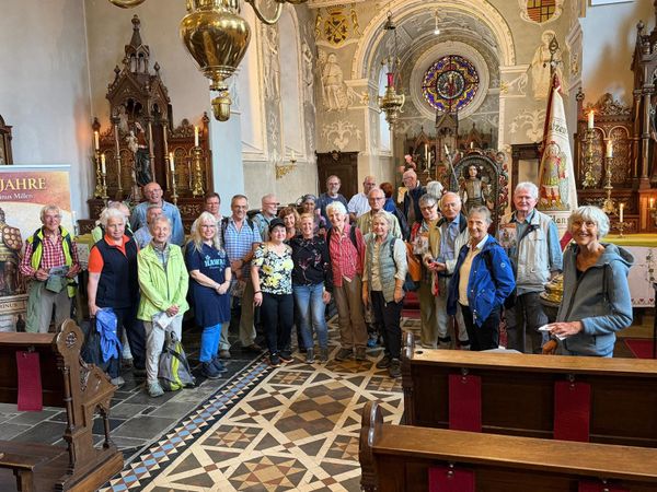 Pilgerbesuch aus Leverkusen – 5. September in Millen