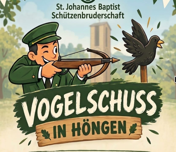 Wer schießt den Vogel in Höngen ab?