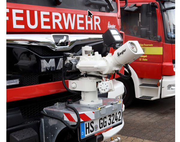 Unterstützung bei Brand in den Niederlanden