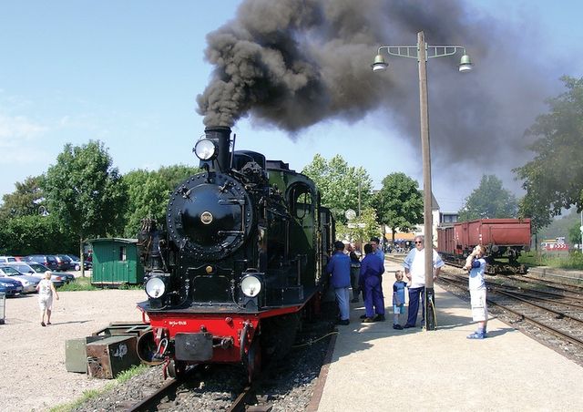 Ehrenlokführer bei der Selfkantbahn
