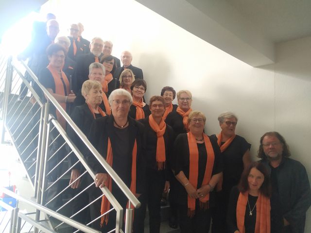 Pfarrcäcilienchor Höngen zu Gast im Rathaus Tüddern