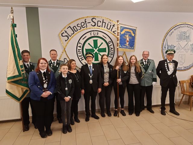 Patronatsfest und Vogelschuss mit neuem Kaiserpaar in Stahe - Niederbusch