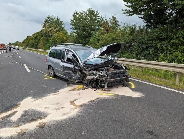 Erneut schwerer Verkehrsunfall auf der B56n