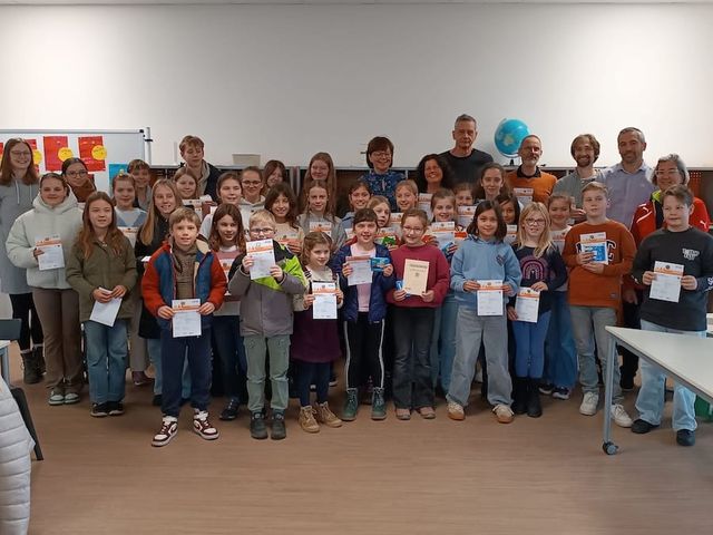 Verleihung der Sportabzeichen im TuS Birgden - 50. Sportabzeichen verliehen!