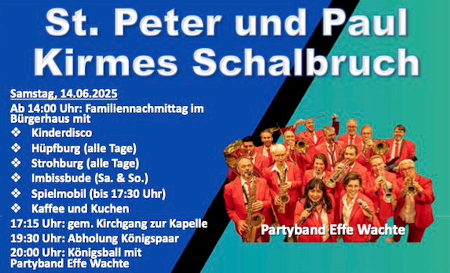 St. Peter und Paul Kirmes in Schalbruch