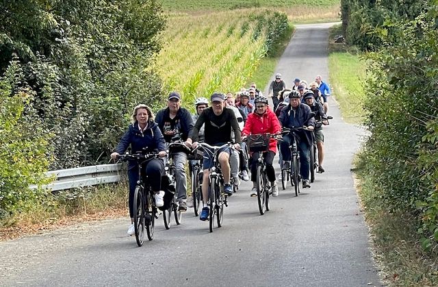 Haverter Schützen auf jährlicher Radtour