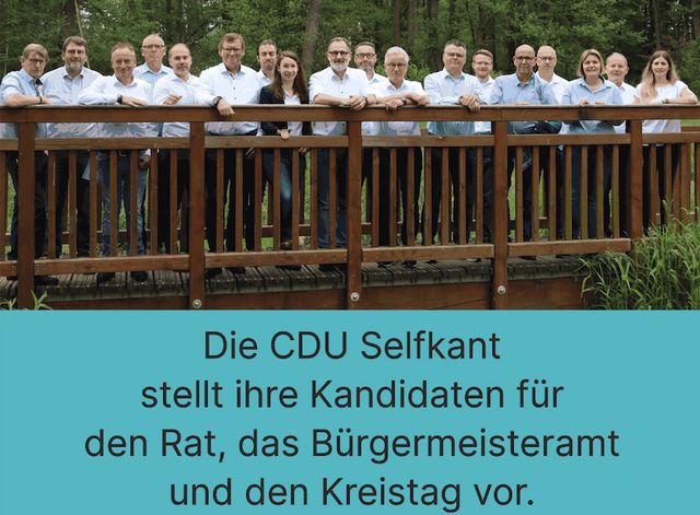 Unsere Kandidaten vor Ort!