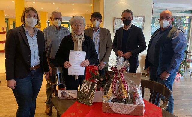 Ehrung für Ruth Deckers