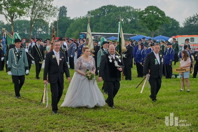 Bilder von der heutigen Feldandacht