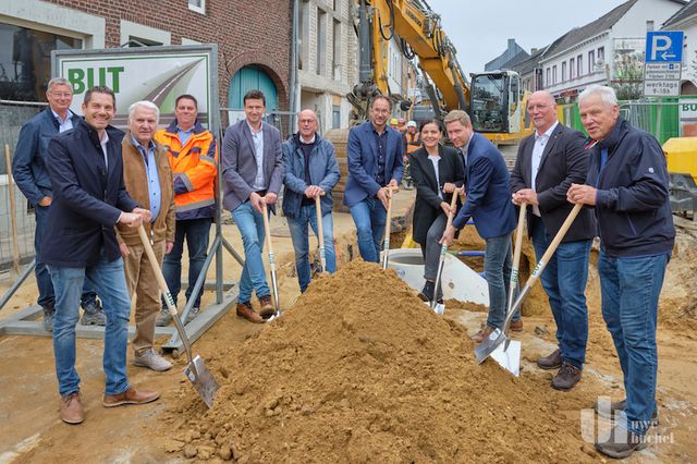 Spatenstich zur Umgestaltung der Sittarder Straße in Gangelt