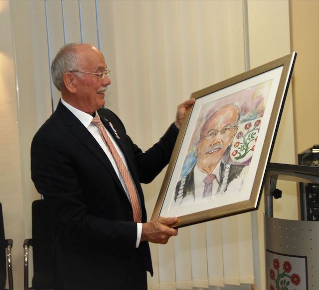 Bürgermeister und Rat würdigten Herbert Corsten