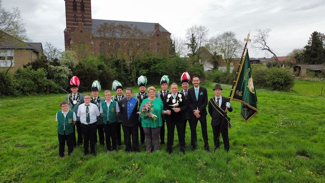 Günter Ströckens wieder König in Havert