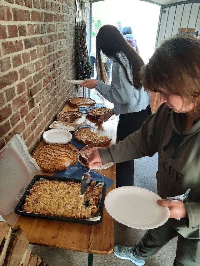 Erstes Treffen mit viel Herzlichkeit