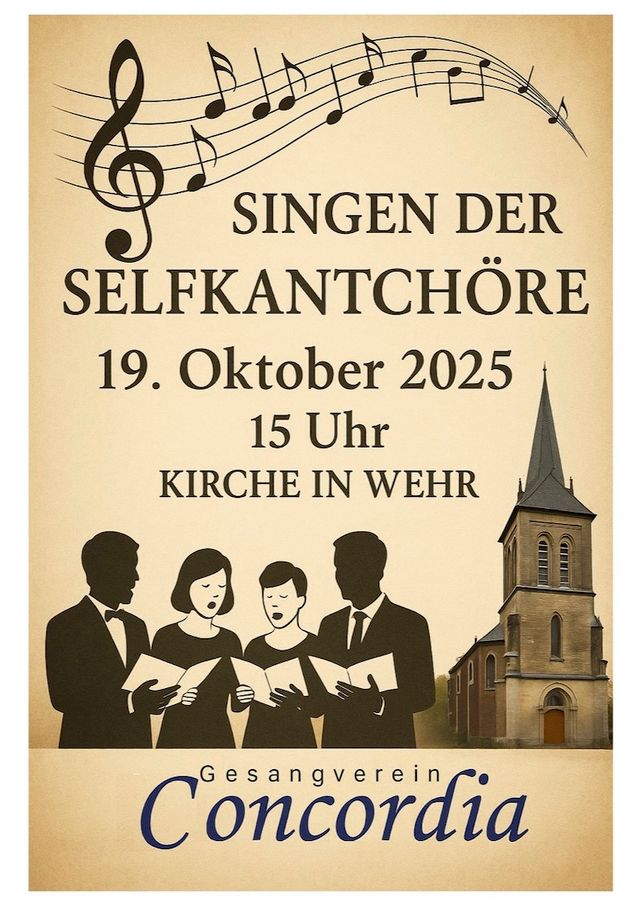 Singen der Selfkantchöre