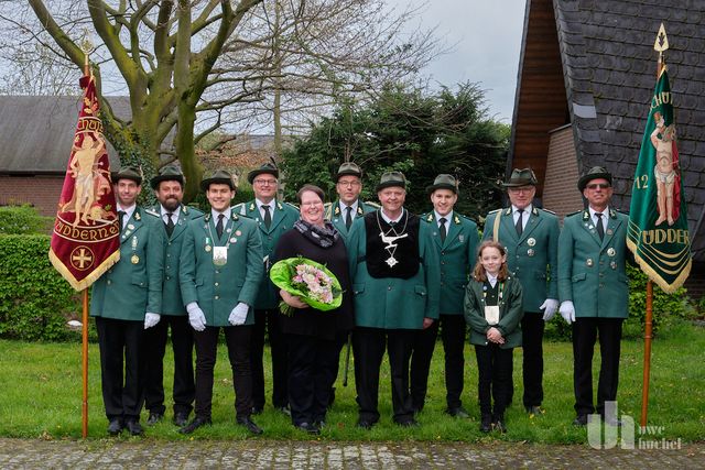 Dieter Hausmanns nach 2018 zum zweiten Mal Schützenkönig