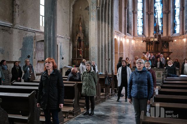 VokaLadies proben für ihr Weihnachstkonzert