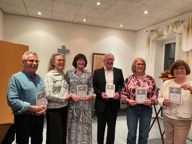 Jubilar-Ehrung beim Gesangverein „Concordia“ Wehr