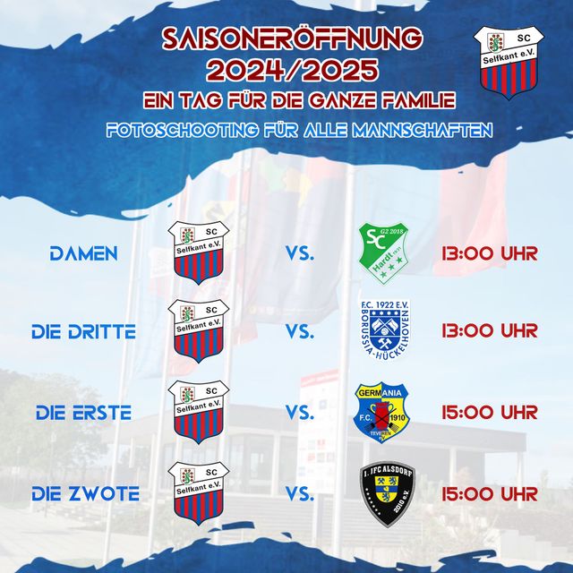 Saisoneröffnung beim SC Selfkant