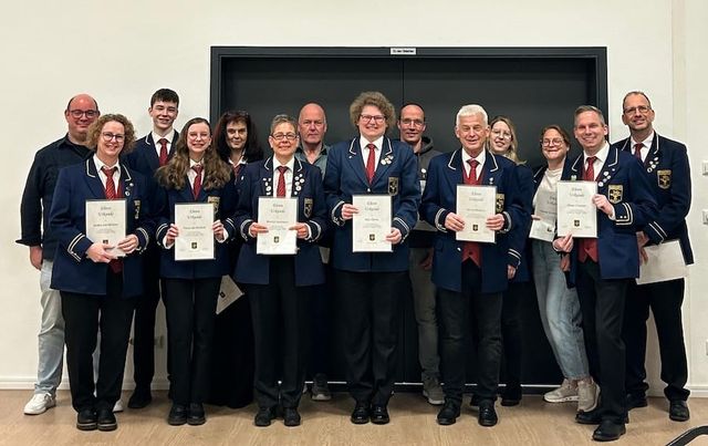 Generalversammlung bildete den Rahmen für zahlreiche Ehrungen