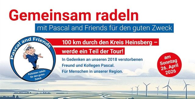 Pascal & Friends radeln wieder für den guten Zweck