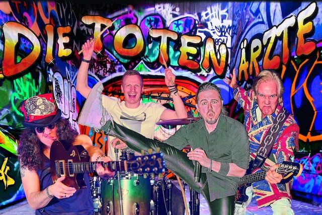 Rock-Spektakel in Waldfeucht: „DIE TOTEN ÄRZTE“ bringen explosive Tribute-Show in den Bürgertreff