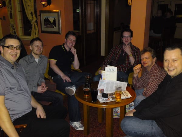 LTR: @alexstinton, @philipjohn, @LichfieldBlog, @nbrickett, @ShawnCGeorge, @tonypiper