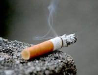 A cigarette. Pic: Raul Lieberwirth
