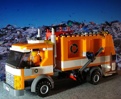 Lego recycling lorry Pic:bucklava