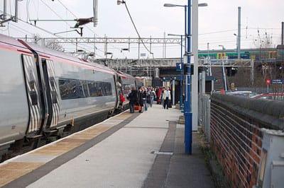Lichfield Trent Valley railway station. Pic: Matt Thorpe