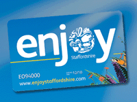Enjoy Staffordshire Card