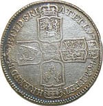A 1746 Half Crown in Lichfield District Council's collection