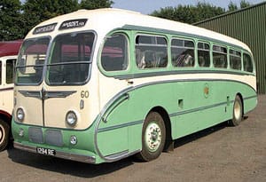 A restored Harper Bros bus. Pic: Craig Woods