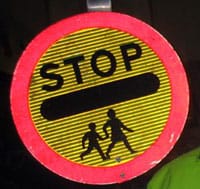lollipopsign Lollipop crossing sign