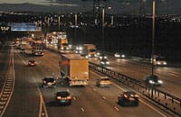 m6greatbarr The M6 at Great Barr