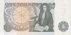 poundnote A £1 note