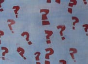 Question marks. Pic: Gillian Maniscalco Question marks. Pic: Gillian Maniscalco