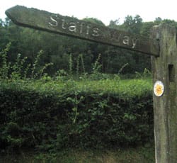 Staffs Way sign