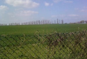 streethayhousingsite The site of the proposed housing in Streethay