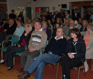 A Streethay Against Development meeting. Pic: Harry Warburton