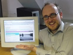 Lichfield District Council’s webmaster Stuart Harrison
