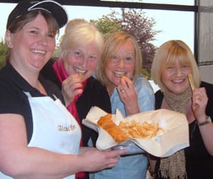 fishandchips Supporters gear up for Lichfield Mysteries fish and chip supper fundraiser